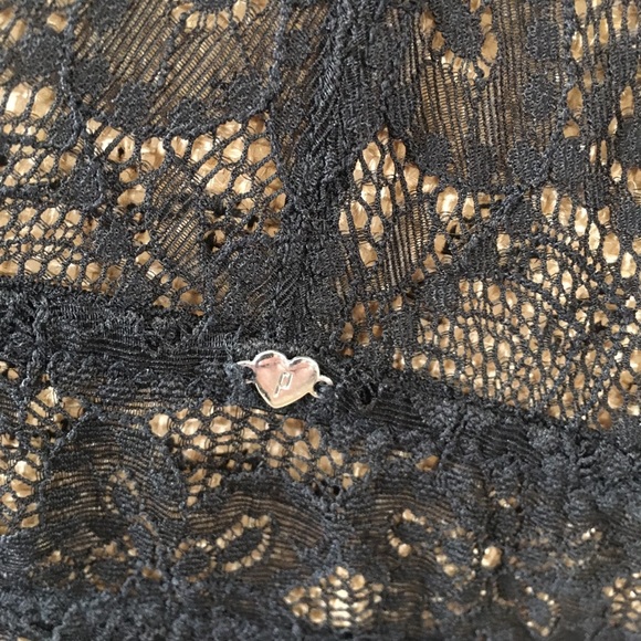 PINK push up/ Pigeonnat black lace bralette - Picture 5 of 8